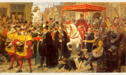 Couronnement de Christian IV en 1596